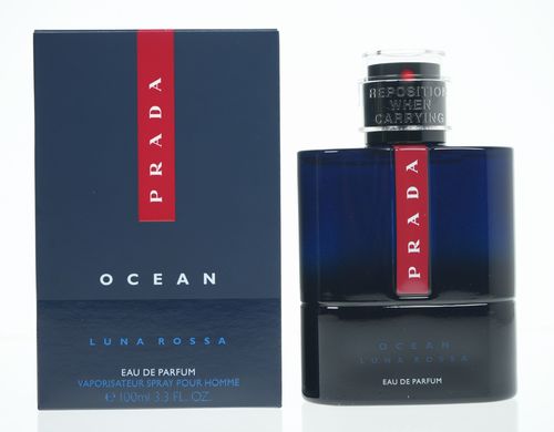 Prada Luna Rossa Ocean Cologne for Men - Eau de Parfum Spray 3.3 oz