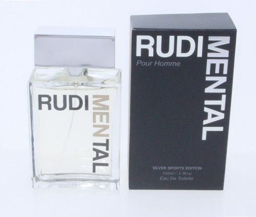 Rudimental Silver Sports Edition Cologne for Men - Eau de Toilette Spray 3.3 oz