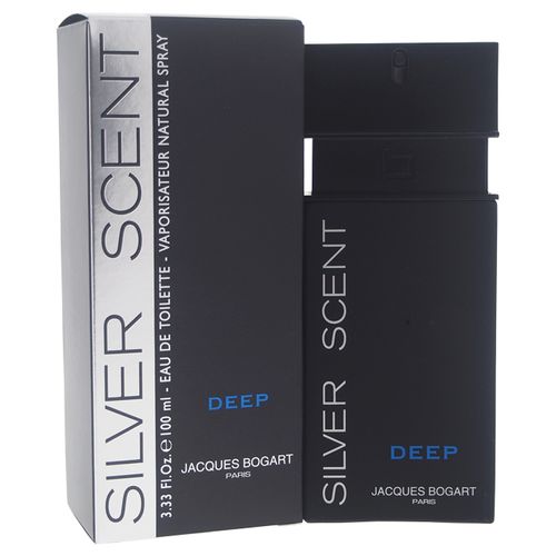 Silver Scent Deep Cologne for Men - Eau de Toilette Spray 3.4 oz