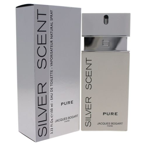 Silver Scent Pure Cologne for Men - Eau de Toilette Spray 3.4 oz