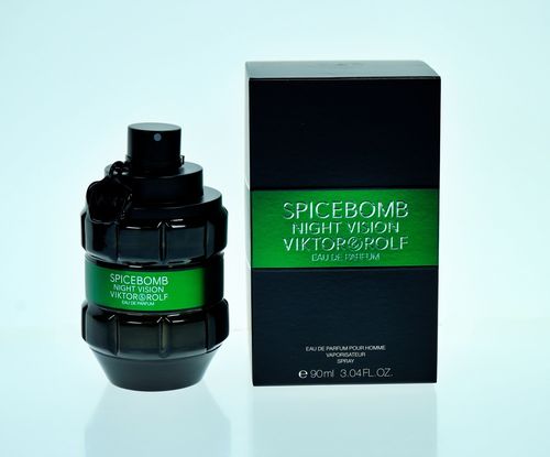 Spice Bomb Night Vision Cologne for Men - Eau de Parfum Spray 3.04 oz