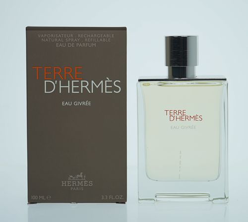 Terre DHermes Eau Givree Cologne for Men - Eau de Parfum Refillable Spray 3.3 oz