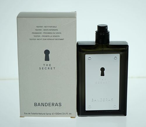 Antonio Banderas The Secret Cologne for Men - Eau de Toilette Spray TESTER 3.4 oz