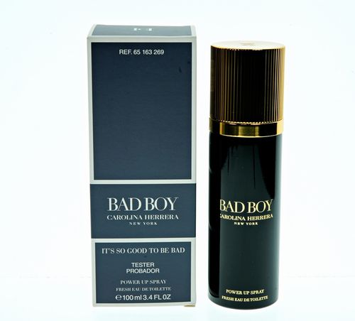 Bad Boy Power Up Spray Cologne for Men - Eau de Toilette Spray TESTER 3.4 oz