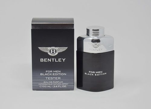 Bentley Black Edition Cologne for Men - Eau de Parfum Spray TESTER 3.4 oz