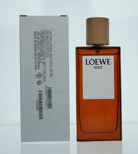 Loewe Solo Cologne for Men - Eau de Toilette Spray TESTER 3.4 oz