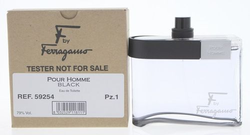 F Black Cologne for Men - Eau de Toilette Spray TESTER 3.4 oz