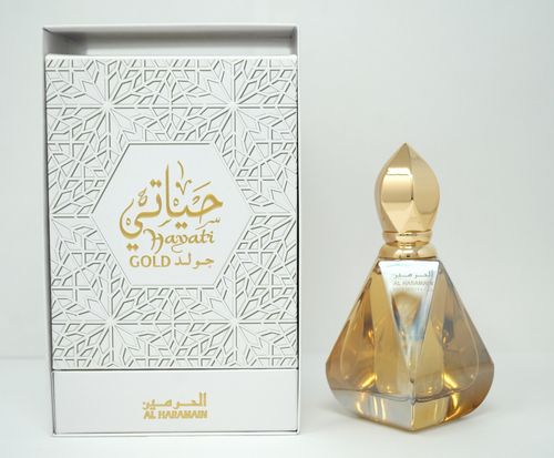 Al Haramain Hayati Gold Perfume for Women - Eau de Parfum Spray 3.33 oz