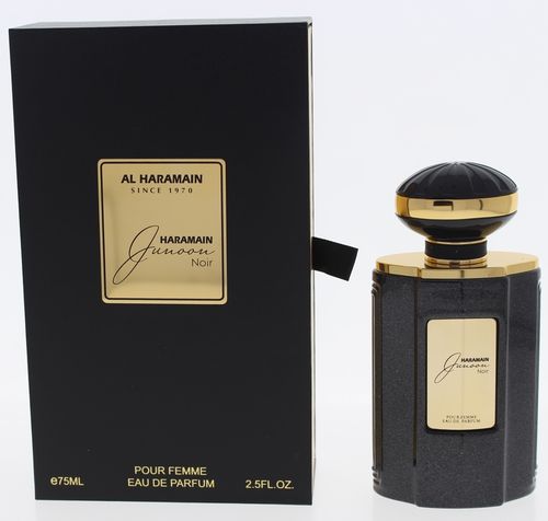 Al Haramain Junoon Noir Perfume for Women - Eau de Parfum Spray 2.5 oz