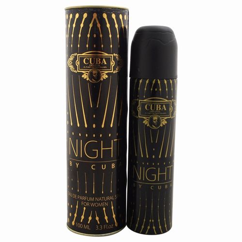 Cuba Night Perfume for Women - Eau de Parfum Spray 3.4 oz