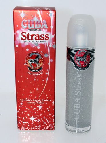 Cuba Strass Zebra Perfume for Women - Eau de Parfum Spray 3.4 oz