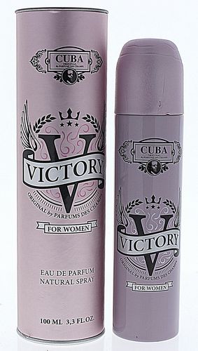 Cuba Victory Perfume for Women - Eau de Parfum Spray 3.4 oz