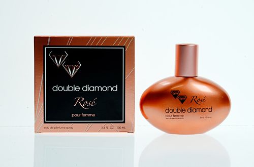 Double Diamond Rose Perfume for Women - Eau de Parfum Spray 3.4 oz