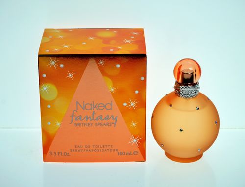 Fantasy Naked Perfume for Women - Eau de Toilette Spray 3.3 oz