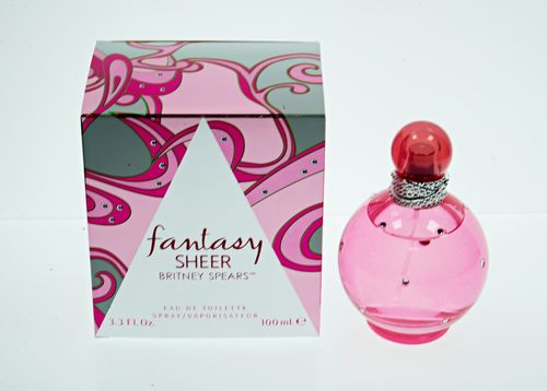 Fantasy Sheer Perfume for Women - Eau de Toilette Spray 3.3 oz