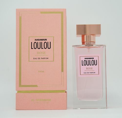 Haramain Loulou Rose Perfume for Women - Eau de Parfum Spray 3.33 oz