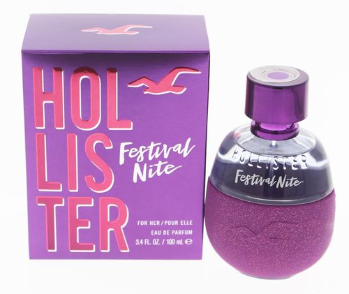 Hollister Festival Nite Perfume for Women - Eau de Parfum Spray 3.4 oz