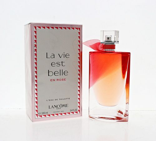 La Vie Est Belle En Rose Perfume for Women - Eau de Toilette Spray 3.4 oz