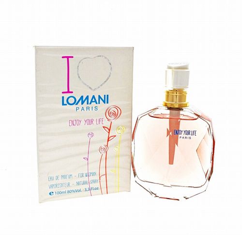 Lomani Enjoy Your Life Perfume for Women - Eau de Parfum Spray 3.4 oz