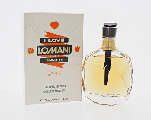 Lomani I Love Paradise Perfume for Women - Eau de Parfum Spray 3.4 oz