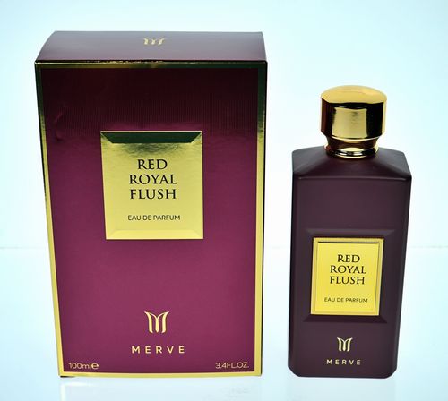 Merve Red Royal Flush Perfume for Women - Eau de Parfum Spray 3.4 oz