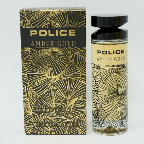 Police Amber Gold Perfume for Women - Eau de Toilette Spray 3.4 oz