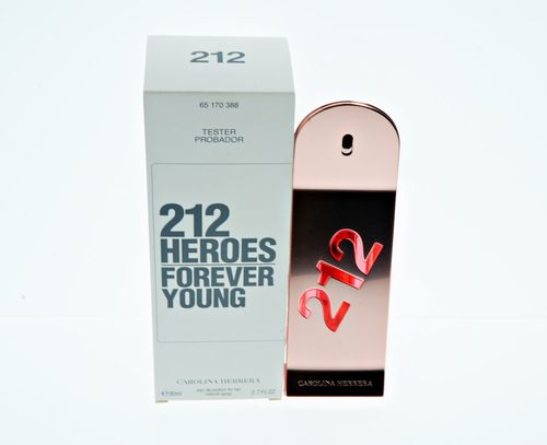 212 Heroes Forever Young Perfume for Women - Eau de Parfum Spray TESTER 2.7 oz