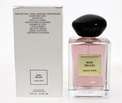 Armani Prive Rose Milano Perfume for Women - Eau de Toilette Spray TESTER 3.4 oz