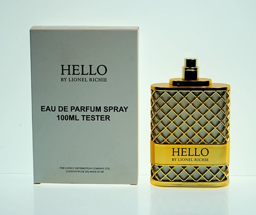 Lionel Richie Hello Perfume for Women - Eau de Parfum Spray TESTER 3.4 oz