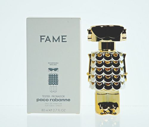 Paco Rabanne Fame Perfume for Women - Eau de Parfum Refillable Spray TESTER 2.7 oz