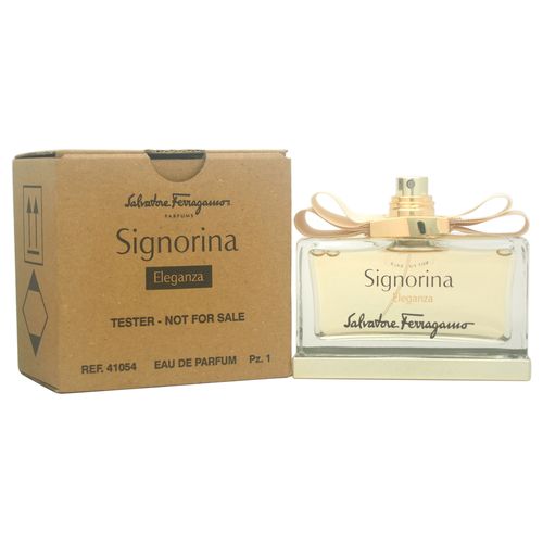 Salvatore Ferragamo Signorina Eleganza Perfume for Women - Eau de Parfum Spray TESTER 3.4 oz