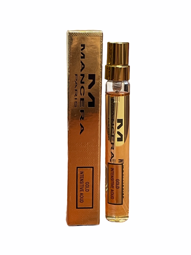 Mancera Gold Intensitive Aoud Perfume for Unisex - Eau de Parfum Spray (UNISEX) 8 ml/0.27 oz