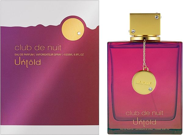 Armaf Club De Nuit Untold Perfume for Unisex - Eau de Parfum Spray 6.8 oz