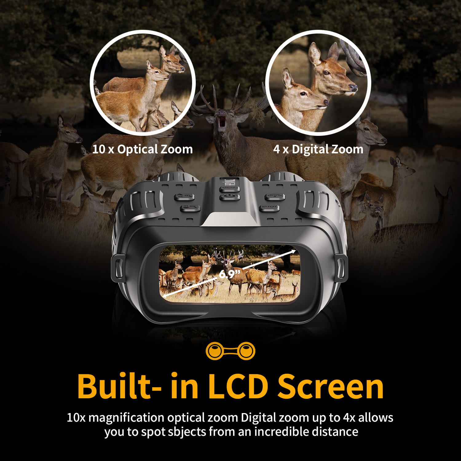 Rexing B1 Maverick Night Vision Goggles Binoculars