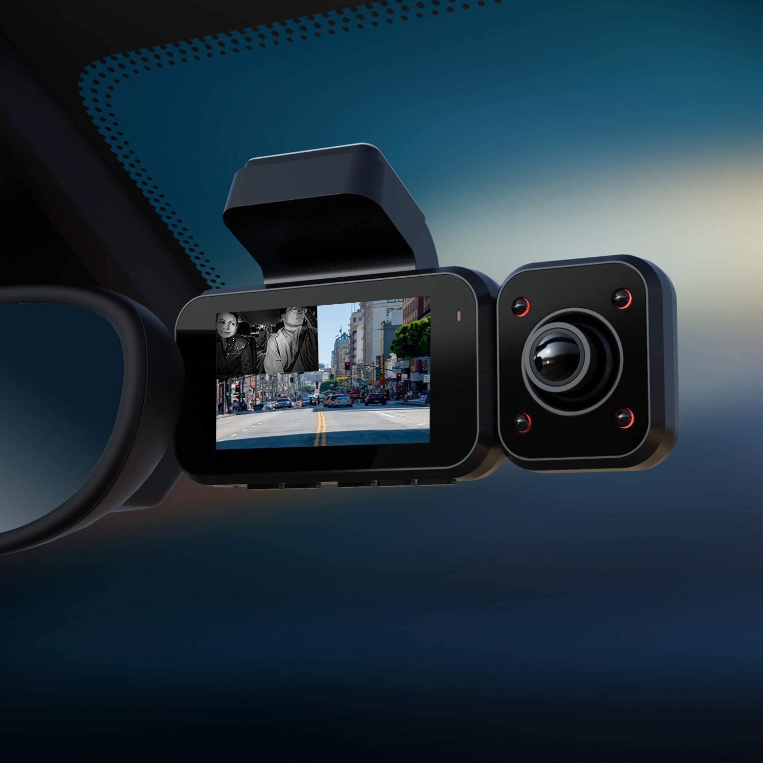 Rexing Cabin View Camera For V5 Premium 4K Modular Capabilities Car Dash Cam 1080p