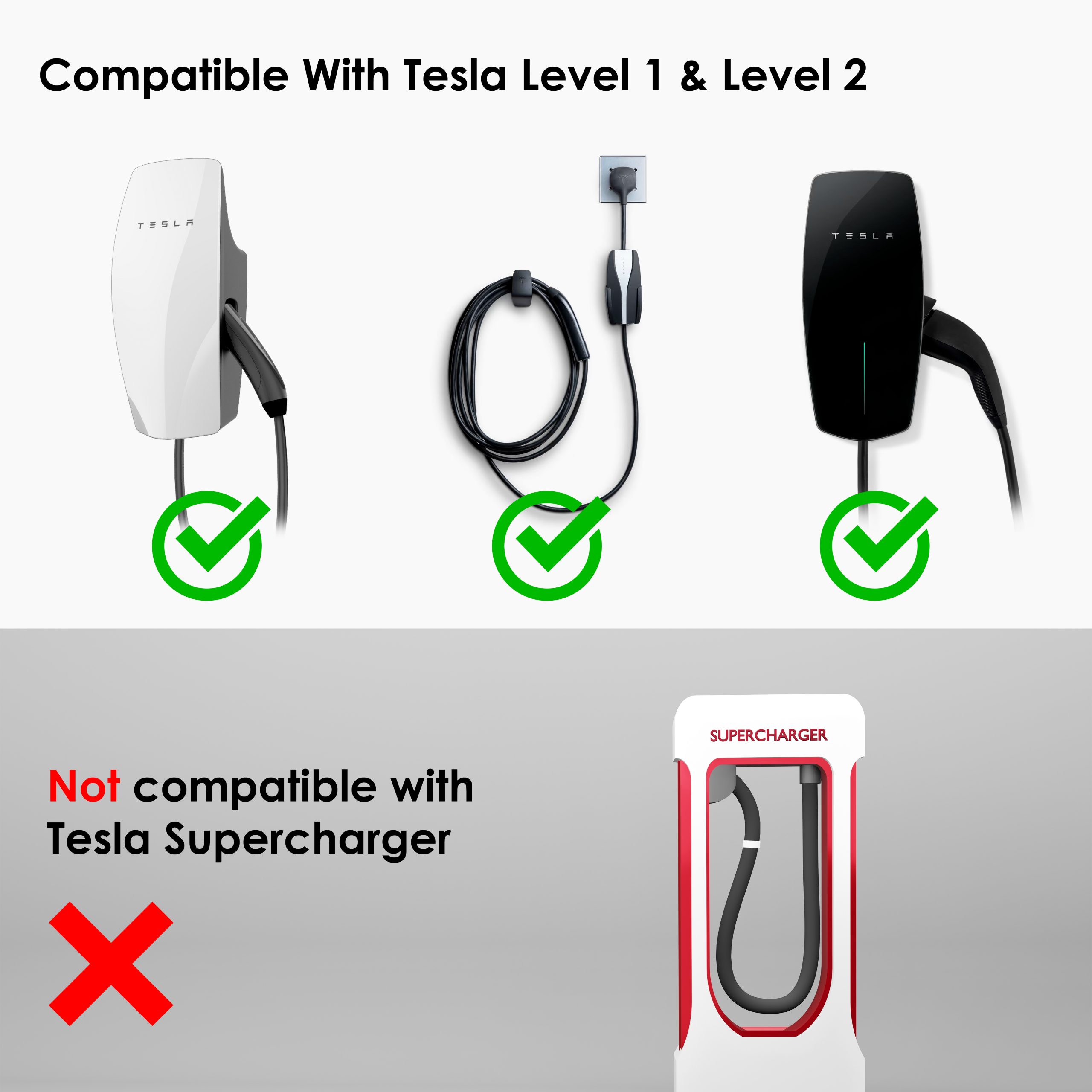 Rexing Tesla to J1772 Charging Adapter