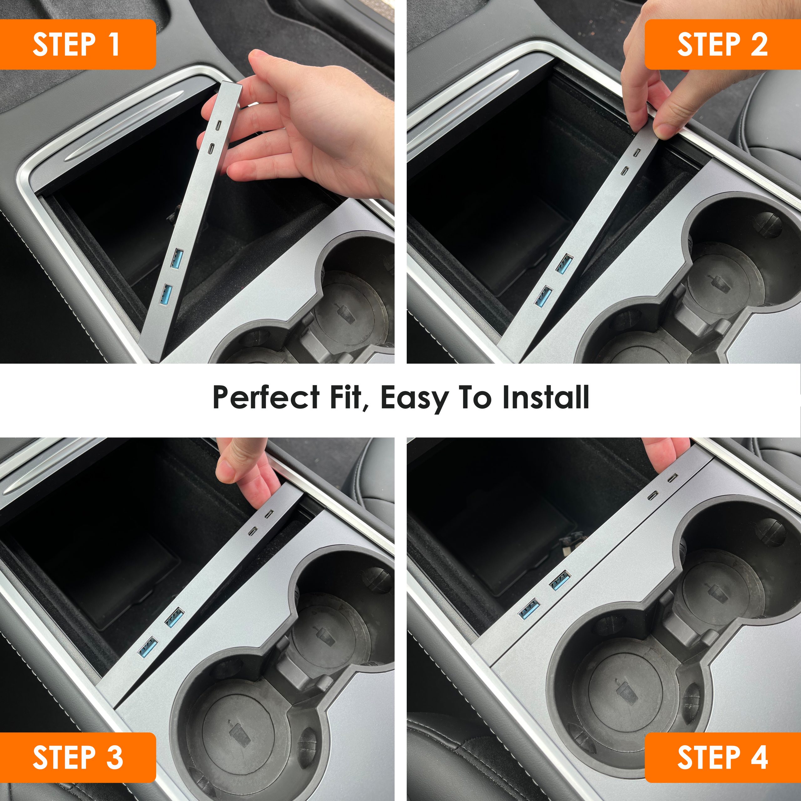Rexing 4-Port Tesla Docking Station