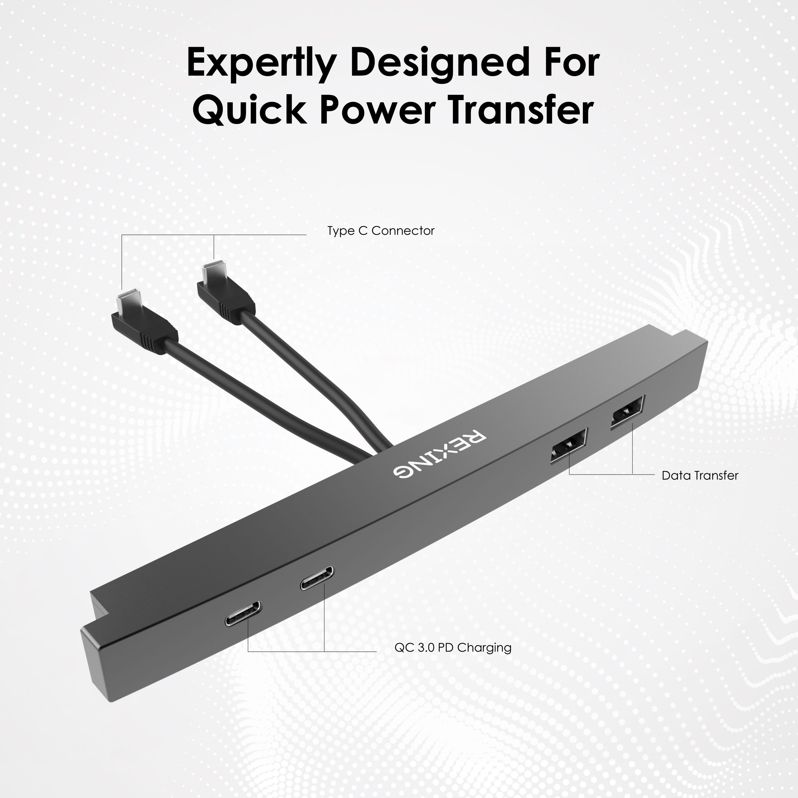 Rexing 4-Port Tesla Docking Station